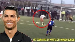 RONALDO COMMENTA LA PARTITA DI RONALDO JUNIOR | IL RITORNO |