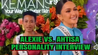 ALEXIE VS. AHTISA | PERSONALITY INTERVIEW