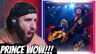 While My Guitar Gently Weeps - Prince, Tom Petty, Jeff Lynne and Steve Winwood | REACTION | OMG!