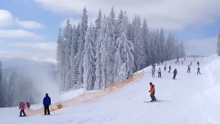 Skiing Bukovel 2016-2017