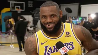 LeBron James on Coming Back for Year 21: "I have a lot left in the tank" | NBA Media Day 2023