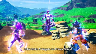 Dragon Ball Z: Kakarot - Ultra Goku & Vegeta vs Frieza Black Story Gameplay Mod