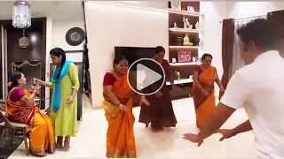 ಕುಟುಂಬ ಅಂದ್ರೆ ಹೀಗಿರಬೇಕು ನೋಡಿ | Actor Sharan & Actress Shruti teaching dance to mothers |chandanavana