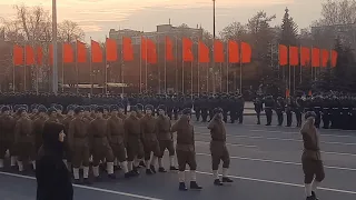 Russian Honor Parade Final Rehearsal, 6 November 2023 (Samara)