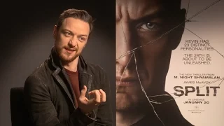 James McAvoy gets in the headspace of Split