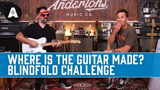 Where Is The Guitar Made? A Chappers T-Style Blindfold Challenge!