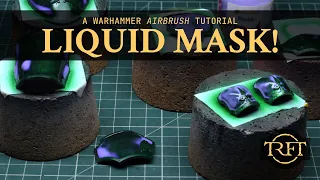 How to Use Liquid Mask for Airbrushing | Airbrush Masking Made EASY