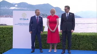 G7 FINANCE MEETING - Stresa | Heads of delegations arrivals