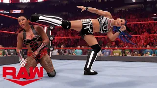 WWE 2K22 RAW WOMEN'S CHAMPIONSHIP REMATCH XIA LI VS MIA YIM