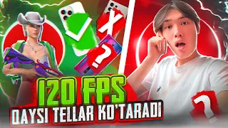 😳 ENDI 120- FPS //🔥 QAYSI TELLARDA BOLADI ?