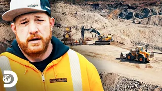 Equipe de Rick Ness sai na frente e começa a minerar ouro | Febre do Ouro | Discovery Brasil