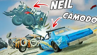 The CRAZIEST Wreckfest Multiplayer Server w/Camodo! DESTRUCTIVE Racing & Crashing!