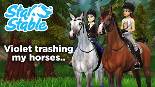 Violet Flowergarden Rates My Star Stable Horses!