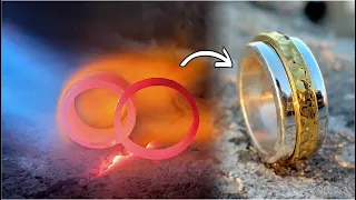 How to make a silver spinner ring?Silver Ring-Handmade Jewellery