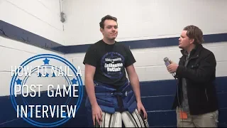 How to Nail a Post-Game Interview - Goalie Smarts Ep. 64