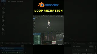 Blender Loop Animation #short