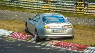 Nürburgring Crazy Drivers, GLOWING Brakes, Highlights Touristenfahrten Nordschleife