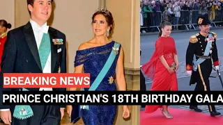 PRINCE CHRISTIAN OF DENMARK'S 18TH BIRTHDAY CELEBRATED WITH ROYALS FROM AROUND THE WORLD