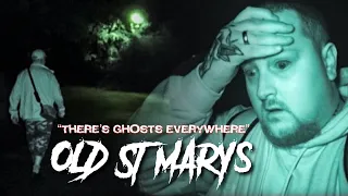 We Had NO IDEA it Was This HAUNTED - Scary Night of Paranormal Activity at Old St Mary's