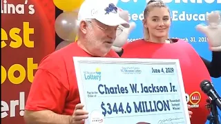 Lucky and Fortunate: NC Man Collects His $344M Powerball Jackpot Win