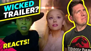 Wicked First Look Movie Trailer Reaction #wicked #reaction