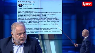 Berisha reagon pas debatit në Opinion, ironizon Baton Haxhiun: Sonte meriton të quhet…