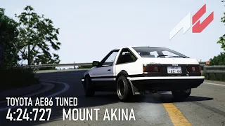 Assetto Corsa | Mt. Akina [Touge Life ver.] | AE86 Tuned | 4:24:727