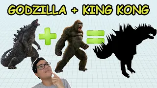 CRIEI UM NOVO KAIJU MISTURANDO O GODZILLA E O KING KONG!!! (ANIMAL REVOLT BATTLE SIMULATOR)