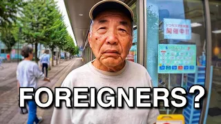 Do Japanese Elders Want Foreigners  in Japan?