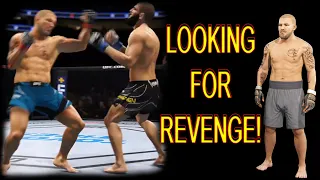 Can we get REVENGE?! UFC 4 Realistic career mode!