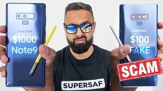 $99 Fake Galaxy Note 9 vs Real Galaxy Note 9