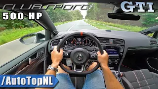 500HP VW Golf GTI CLUBSPORT | TVS Engineering POV Test Drive by AutoTopNL