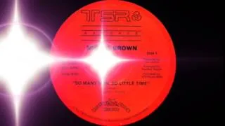 Miquel Brown - So Many Men, So Little Time (TSR Records 1983)