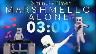 3 minute timer countdown HD - Marshmello: Alone