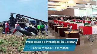 Helicóptero no fue derribado tras captura de Caro Quintero; fue un accidente, afirma la Marina