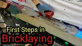 First Steps In Bricklaying DIY For Beginners