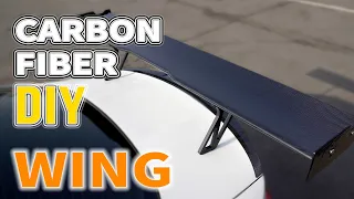 How to Make a Carbon Fiber Wing [DIY] (with 3D Printed Molds)