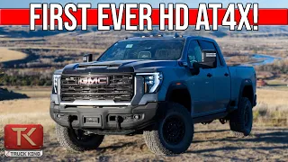 Better Than ZR2? 2024 GMC Sierra HD AT4X First Dirt Review!