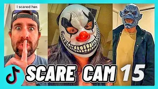 SCARE CAM PRANK 2021|🤣SCARE CAM BEST REACTIONS | SCARE PRANKS FUNNY MEME COMPILATION VIDEO |PART 15