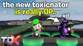 The TOXICNATOR is really OP.. | Roblox Tower Defense X