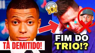 🚨IH!! MBAPPÉ TOMA ATITUDE DRÁSTICA COM MESSI E NEYMAR APÓS DEROTA NA C0P4!