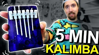 The Simplest DIY Kalimba?