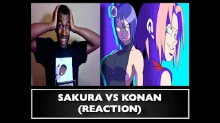 EMOTIONAL DAMAGE INTENSIFIES | Sakura vs Konan (REACTION)