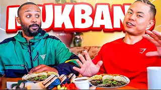 Hawaiian BBQ Mukbang With Basketball Legend DevInTheLab!