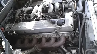 Mercedes 300 D 6 cilinder diesel #engine #diesel #mercedes #fyp