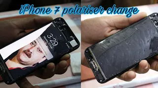 How to change display film | iPhone 7 polariser replacement