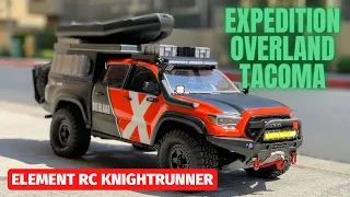 Knightrunner Expedition Overland Toyota Tacoma - with trailer and tow vehicle