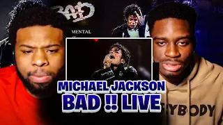 BabanTheKid Michael Jackson- Bad LIVE REACTION!! The best moonwalk ever?!?!