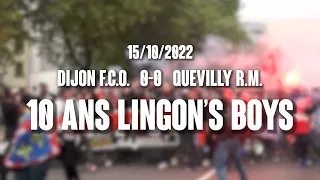 Dijon FCO - Quevilly RM 15/10/2022 - Les 10 ans des Lingon's