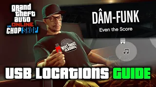 GTA Online: How To Unlock NEW "Even The Score" Music! (All 5 USB Locations Guide)